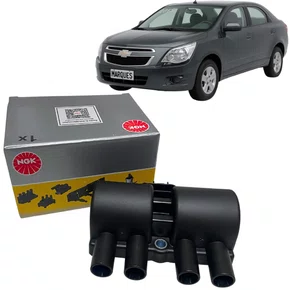 Bobina De Ignição Original Ngk Para Chevrolet Cobalt E S10