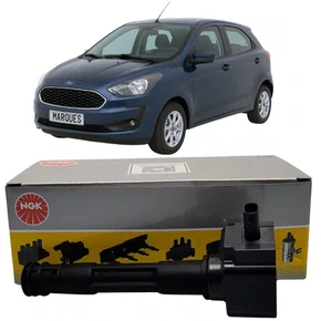 Bobina De Ignição Original Ngk Para Ford Ka E Ford Ka +