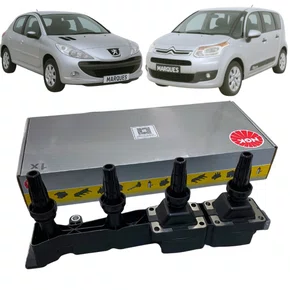 Bobina De Ignição Original Ngk Para Peugeot 207 E 307