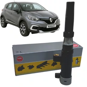 Bobina De Ignição Original Ngk Para Renault Clio E Sandero