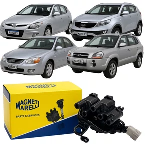 Bobina Ignição Magneti Marelli Original Hyundai Kia