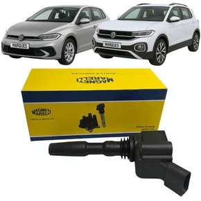 Bobina Ignição Magneti Marelli Para Vw Polo T-cross E Golf