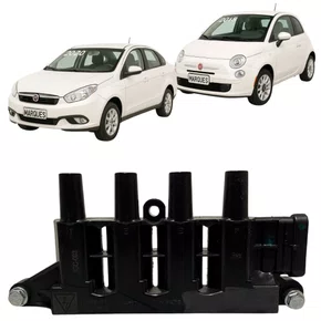 Bobina Ignição Original Delphi Para Fiat 500 Fiorino Uno