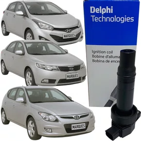 Bobina Ignição Original Delphi Para Hyundai Hb20 Kia Cerato