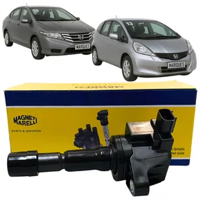 Bobina Ignição Original Magneti Marelli Para Honda City Fit