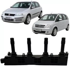 Bobina Ignição Original Magneti Marelli Para Meriva Stilo