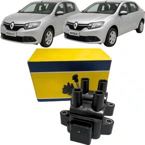 Bobina Ignição Original Magneti Marelli Para Renaul Sandero