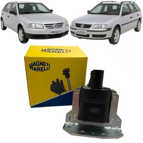 Bobina Ignição Original Magneti Marelli Para Vw Gol E Parati