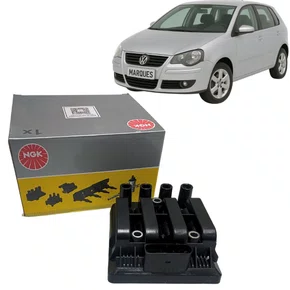 Bobina Ignição Original Ngk Para Volkswagen Polo Jetta E Gol