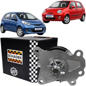 Bomba D'agua Schadek Para Chery Qq 1.0 12v 2014 A 2019