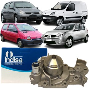 Bomba De Agua Clio Kangoo Sandero Twingo C/ Ar Condicionado
