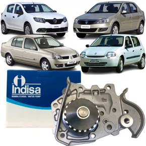 Bomba De Agua Para Renault Sandero Logan Motor 1.6 K7m