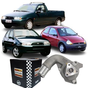 Bomba De Agua Schadek Ford Ka Fiesta Courier 1.0 1.3 Endura 1997 a 1999
