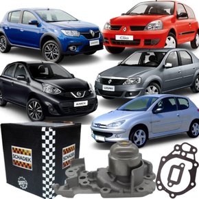 Bomba De Agua Nissan March Renault Clio Sandero Logan 1.0 16v