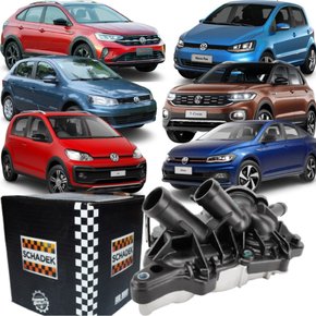 Bomba d'agua completa Motores Volkswagen 1.0 12v e 1.6 16v MSI