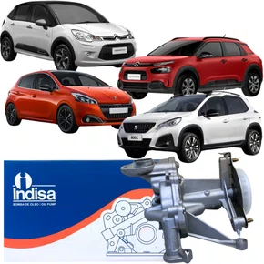 Bomba De Óleo Indisa Para C3 C4 Cactus Aircross 2008 208 308