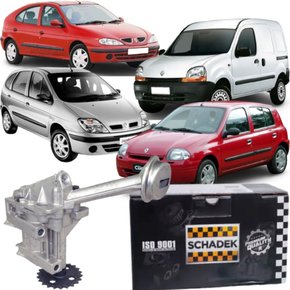 Bomba De Oleo Schadek Renault Clio Scenic Megane Kangoo motor 1.6 16v Gasolina