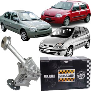 Bomba De Oleo Schadek Renault Clio Scenic 1.6 16v Gasolina 24 Dentes