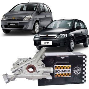 Bomba De Oleo Schadek Chevrolet Corsa Meriva 1.8 8v 2002 a 2004