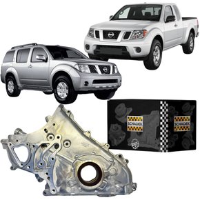 Bomba De Óleo Schadek P/ Nissan Frontier 2.5 16v 2001 A 2007
