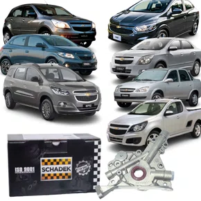 Bomba De Óleo Schadek Para Motores Chevrolet 1.0 1.4 1.8