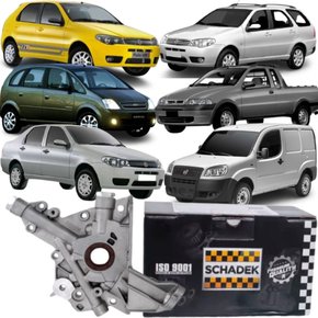 Bomba De Óleo Schadek Fiat Palio Siena Strada Doblo 1.8 8v 2003 a 2005