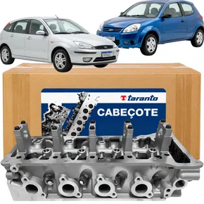 Cabeçote Fiesta Sedan 1.6 8v 2000 A 2014 Zetec Rocam Flex