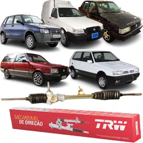 Caixa De Direção C/ Pino Trw Para Elba Fiorino Premio Uno   