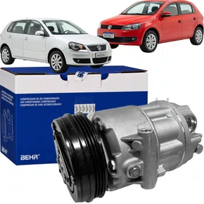 Compressor Ar Gol Fox Polo Saveiro Voyage G5 G6 1.6 8v Mahle