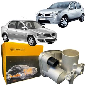 Corpo De Borboleta Renault Logan Sandero 1.6 2007 A 2010