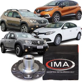 Cubo De Roda Dianteiro Renault Captur Duster Fluence Oroch