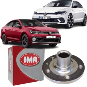 Cubo Roda Dianteiro Para Volkswagen Polo Virtus 1.6 17 A 23