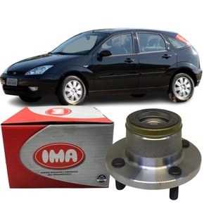 Cubo Roda Traseira Com Rolamento Para Ford Focus 2000 A 2009