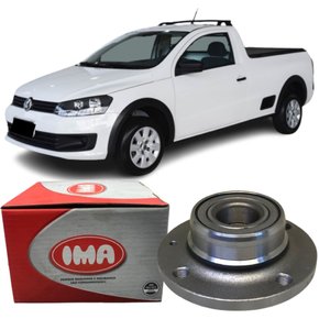 Cubo De Roda Traseiro Com Rolamento Vw Saveiro 2009 A 2016