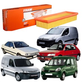 Filtro De Ar Fram Original Berlingo 306 405 Partner Kangoo