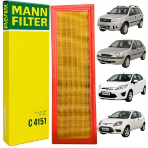 Filtro De Ar Mann Original C4151 Ford Ecosport Fiesta Ka