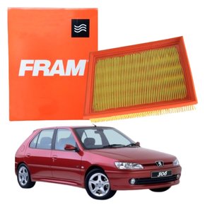 Filtro De Ar Original Fram Peugeot 306 1.8 2.0 16v 1997 a 2002