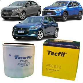 Filtro De Óleo Tecfil Chevrolet Onix Tracker 1.0 1.2 Turbo.