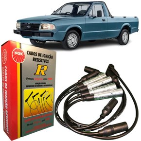 Jogo Cabo De Vela Ngk Ford Pampa 1.6 1.8 Ap 1993 A 1996