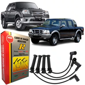Jogo Cabo De Vela Ngk Ford Ranger 2.3 16v 2001 A 2012 