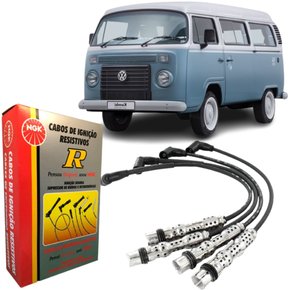Jogo Cabo De Vela Ngk Volkswagen Kombi 1.4 8v 2006 A 2013