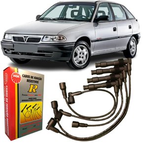 Jogo De Cabo De Vela Ngk Para Chevrolet Astra Sohc 8v.