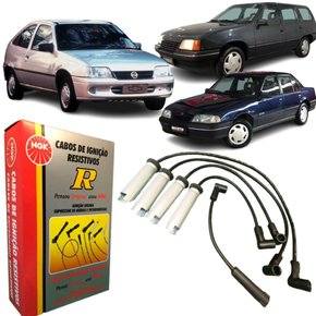 Jogo De Cabo De Vela Ngk Para Ipanema Kadett Monza 1.8 2.0.