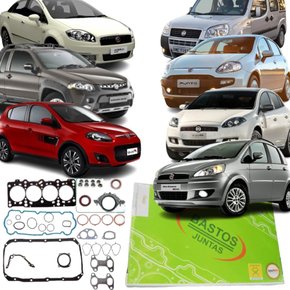 Jogo De Junta Motor Completo Para Fiat Motor 1.8 16v E-torq