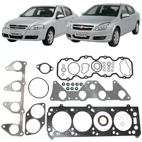 Jogo De Junta Superior C/retentor Elring Para Astra E Zafira
