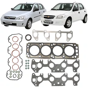Jogo De Junta Superior C/retentor Elring Para Celta E Corsa