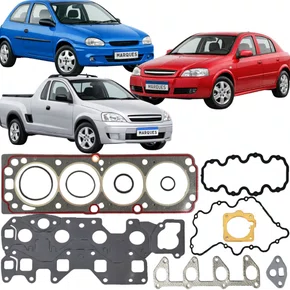 Jogo Junta Cabeçote Gm Corsa Montana Meriva Spin 1.8 8v Sabo
