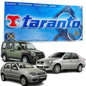 Jogo Junta Parcial Cabeçote Taranto Fiat Doblo Palio Siena 1.0 1.3 16v Fire
