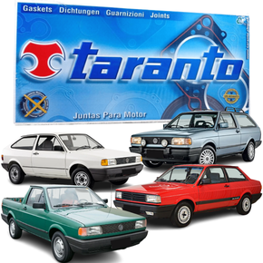 Jogo Junta Parcial Retificação Cabeçote Taranto Ford Volkswagen 1.6 1.8 Ap Antigo