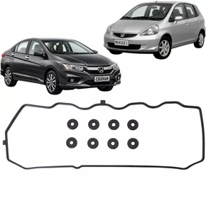 Jogo Juntas Tampa De Válvula Sabó Para Honda Cr-v Fit City
